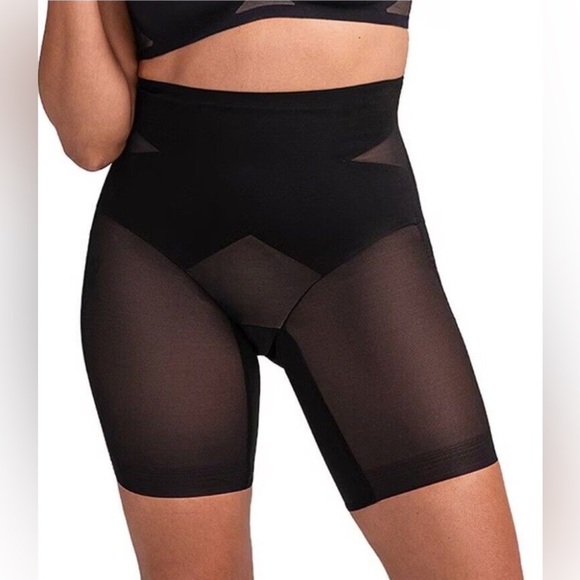 New Honeylove SuperPower Mid Rise Compression Shapewear Shorts Runway Sz L - Picture 1 of 11